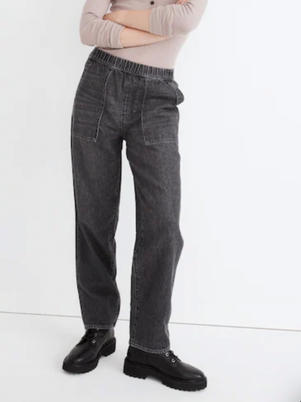 Madewell Pull-On Relaxed Jean